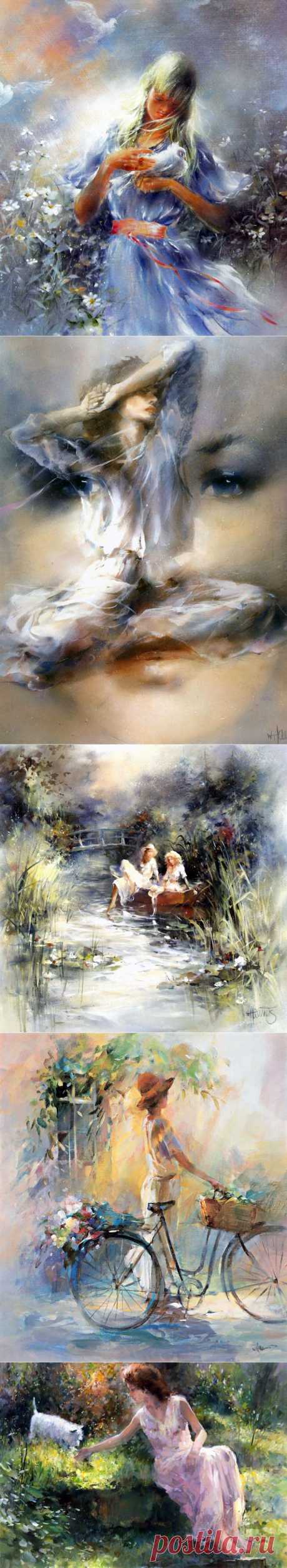 Willem Haenraets... НЕЖНОСТЬ... Это... хочется коснуться, не касаясь, Это... хочется сказать, не говоря... (часть-3)