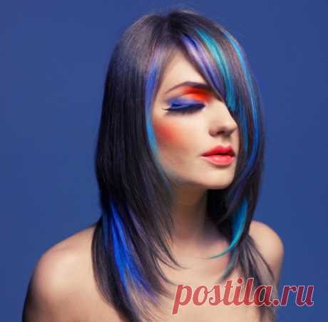 Цветные пряди для волос (45 фото) на заколках: видео-инструкция как сделать разноцветные или другого цвета на русых локонах своими руками, фото и цена