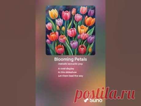 Blooming Petals Lyrics:[Verse]Colors so brightIn the morning lightPetals unfurlReaching for the skyTulips in bloomA mesmerizing sightNature's artworkNo need to ask why[Verse...
