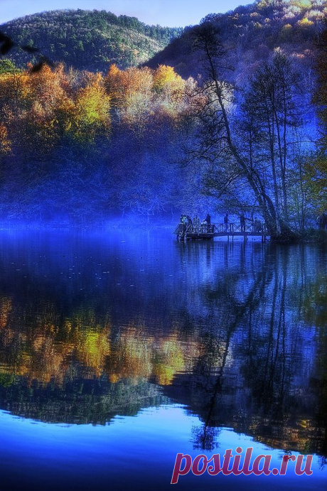 Deep Blue Fall | Autumn Splendor