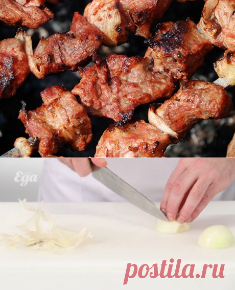 Шашлык из свинины в уксусе рецепт – основные блюда.