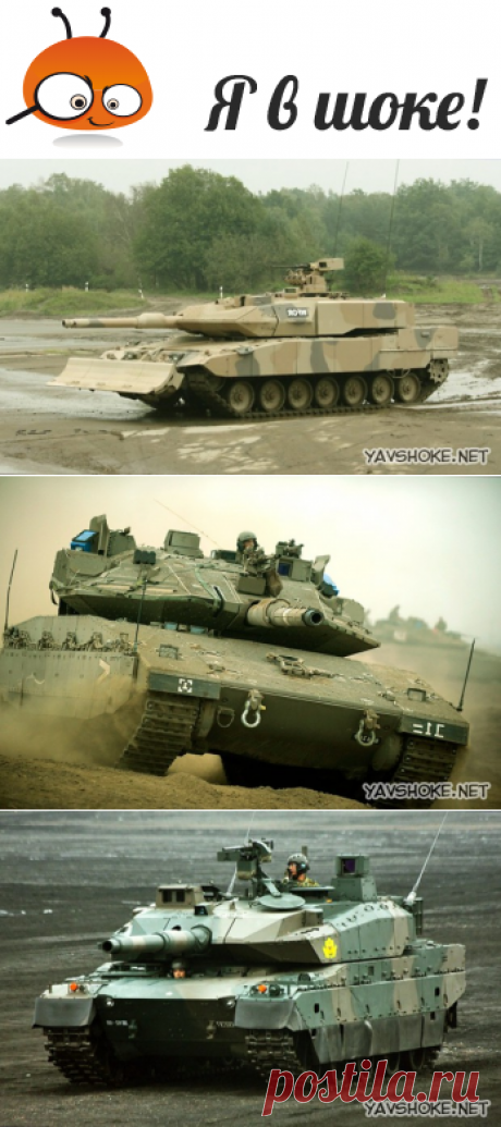 Самый лучший танк в мире — ТОП 10 современных боевых машин