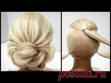 40 Пучков из Резинок. Быстрые прически. 40 Bunches from elastic bands. Fast hairstyles.