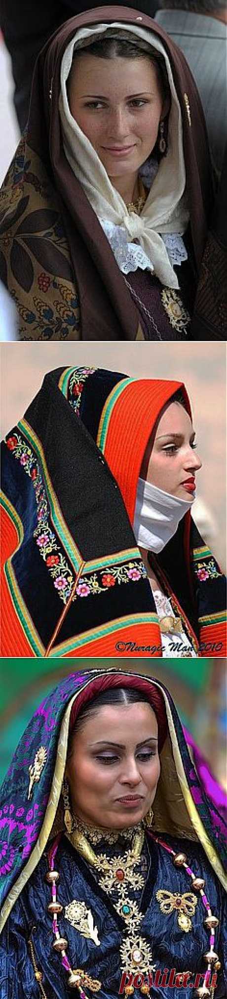 Traditional Sardinian costume | Windows to the Soul