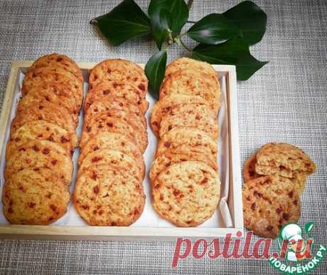 Сырное печенье с чоризо – кулинарный рецепт