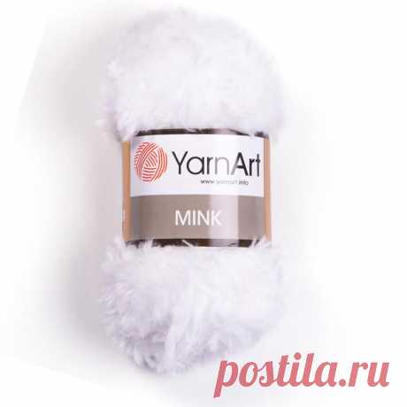 Пряжа YarnArt Mink 346 черный купить в Новосибирске по цене 115.00 руб.