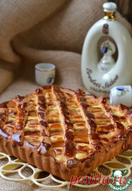 Абрикосово-творожный пирог – кулинарный рецепт