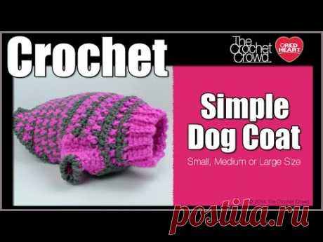 How To Crochet Dog Sweater — Яндекс.Видео