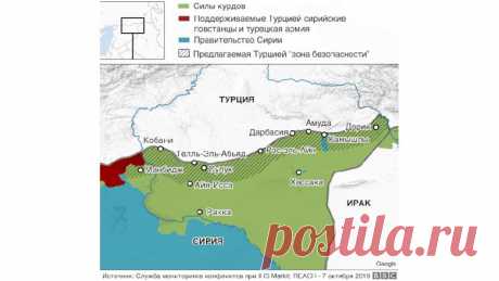 Турецкая операция в Сирии: что происходит и кого коснется? — Справки - Новости Mail.ru