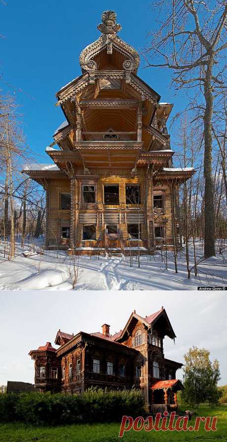 (+1) - Два удивительных затерянных дома в Костромской области | Непутевые заметки