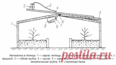 Как сделать своими руками авто-форточку для теплицы