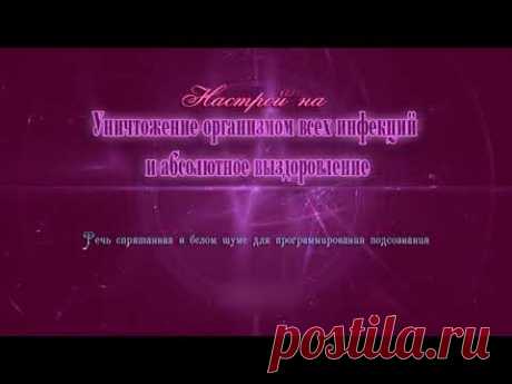 Уничтожение организмом всех инфекций(муж). Программа для подсознательных сообщений. (Сытин)