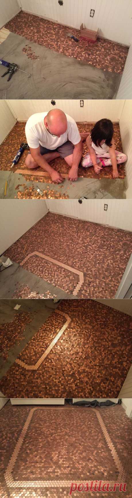 My penny floor.