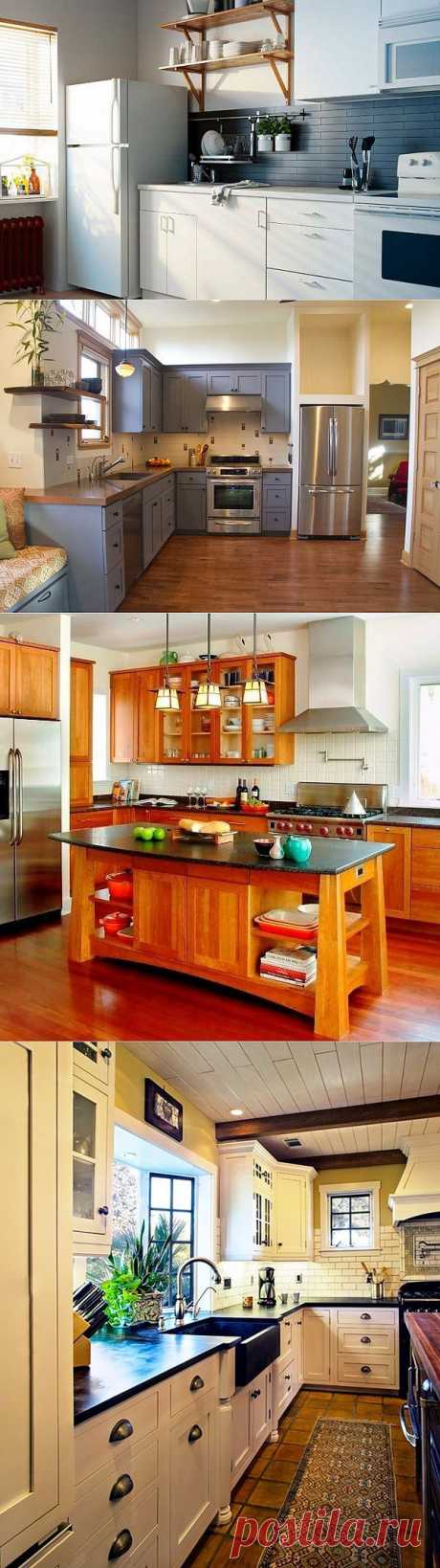 Как расставить мебель и технику на кухне: кухонная геометрия | Дом Мечты