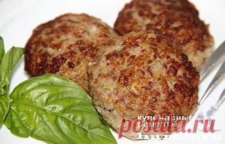 Мясоовощные котлеты | Харч.ру - рецепты для любителей вкусно поесть