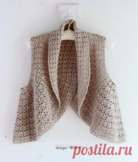 Delicadezas en crochet Gabriela: Chaleco