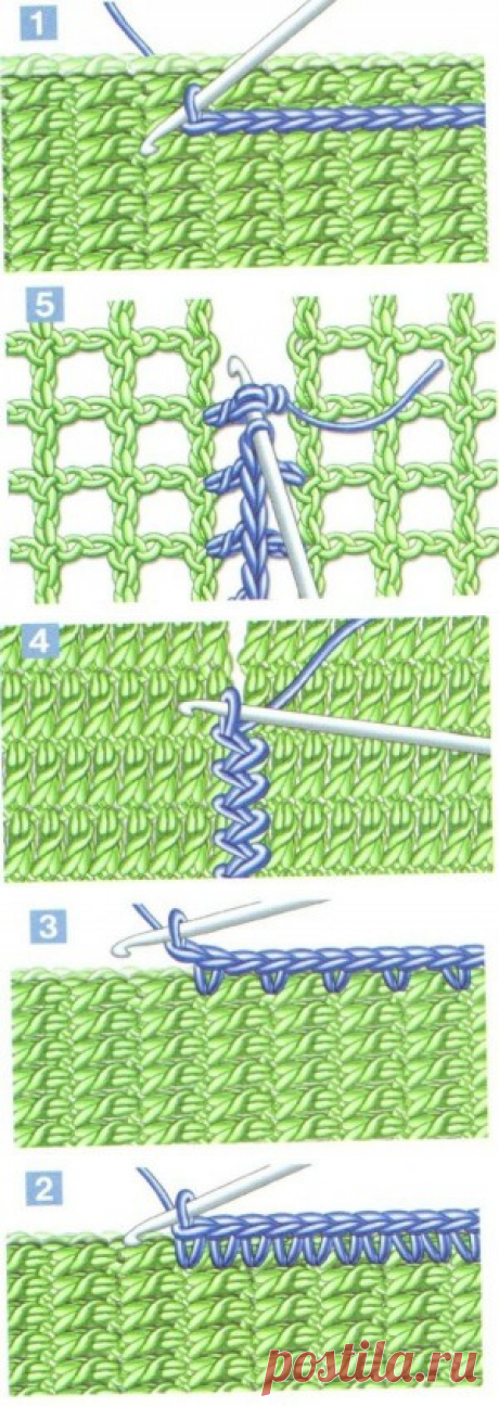 Вязание крючком для начинающих : соединительные швы иголкой / Стильное вязание