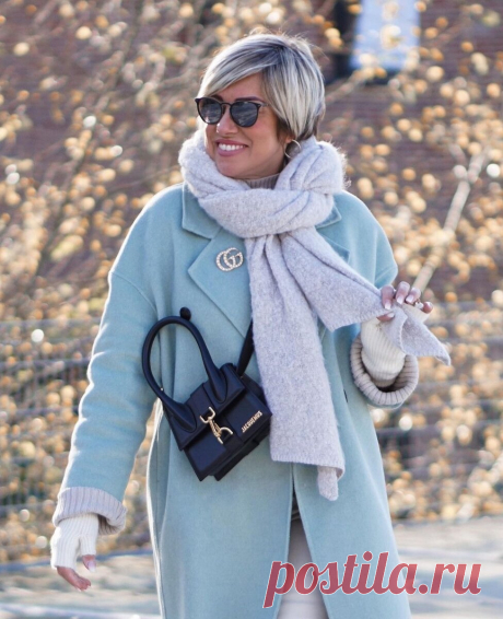 Выгодный аксессуар для холодной погоды: как носить шарф, чтобы выглядеть современно | До и после 50-ти | Яндекс Дзен