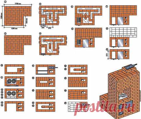 Печь лежанка своими руками: отопительная печка с лежанкой, детали на фото и видео