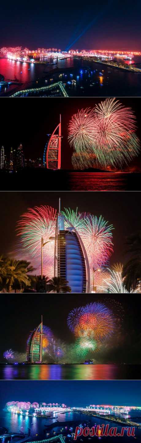 В Дубае установили новый мировой рекорд по масштабности новогодних фейерверков | Современное искусство | Арт