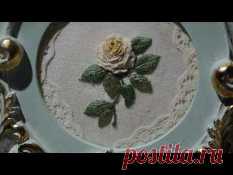 My flower embroidery.