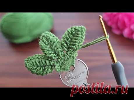 Wow! super idea! how to make a very easy crochet keychain / süper fikir çok kolay tığ işi anahtarlık