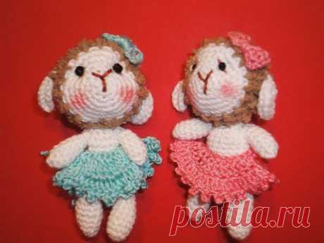 Маленькая ОВЕЧКА  Little sheep Crochet