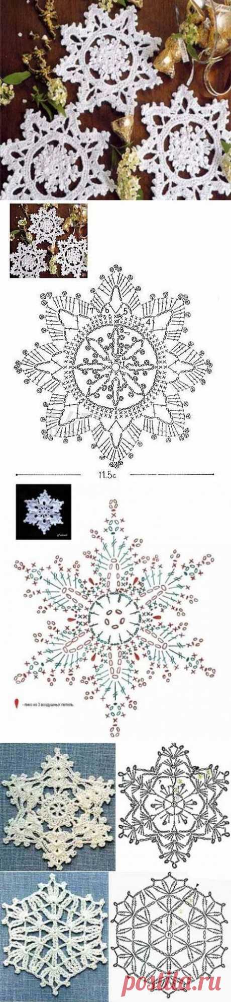Ажурные снежинки | Искусница