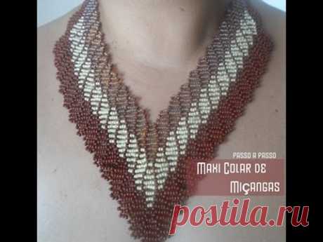 NM Bijoux - Maxi colar de miçangas