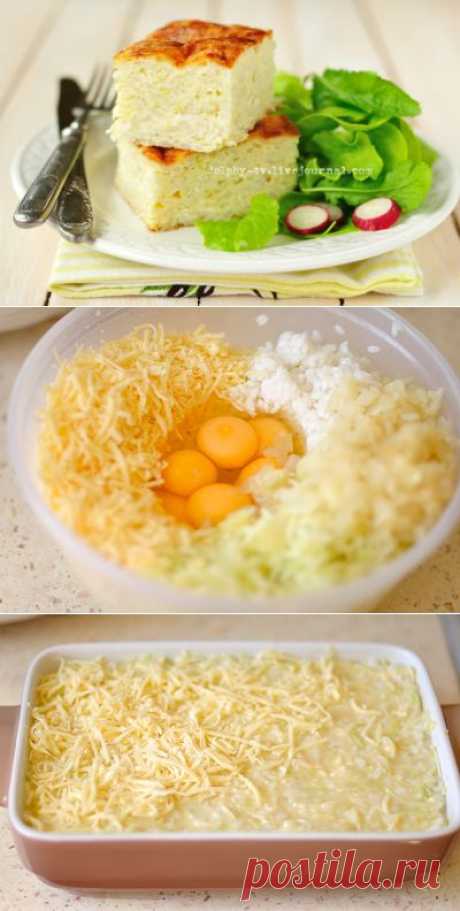 Запеканка из кабачков и риса - рецепт с пошаговыми фото / Меню недели