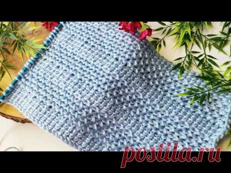 Ribboned Harmony Tunisian Stitch~ Easy ~  Effortlessly Beautiful Design