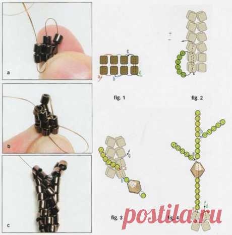 Лариаты и жгуты из бисера — Рукоделие