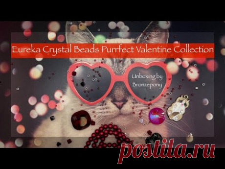 Eureka Crystal Beads Purrfect Valentine Collection