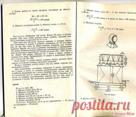 . Шапка-шлем на машине (из инструкции к машине &quot;Северянка&quot;) - Машинное вязание - Страна Мам