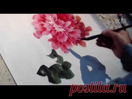 Peony art painting -  Chinese Traditional art