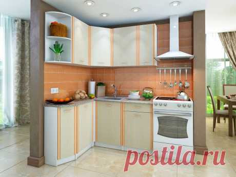 Кухонный гарнитур Бланка левый - купить в Москве в интернет-магазине Мебельвиа