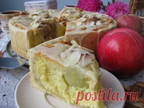 Пирог «Четыре яблока» Чудесный пирог, необычный – приготовить его не составит труда любой хозяйке | Самые вкусные кулинарные рецепты