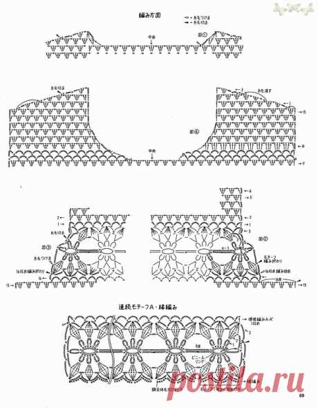 Японские модели | Записи в рубрике Японские модели | Дневник вязание_шитьё_рукоделие