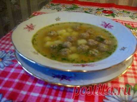 Суп с фрикадельками-самый вкусный суп