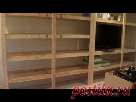 My First Garden #18: Building Pantry Storage Shelves