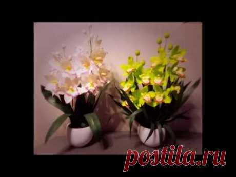 Мастер-класс орхидея Цимбидиум (2 часть)