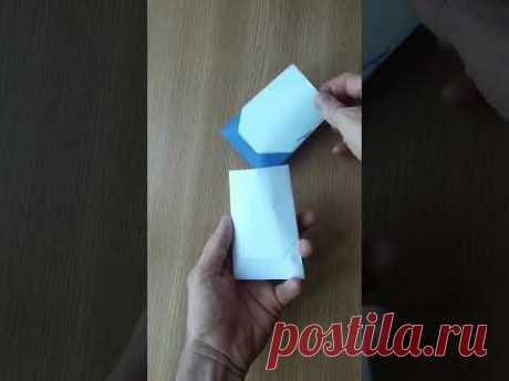 Простой пакет оригами, simple origami pack #shorts