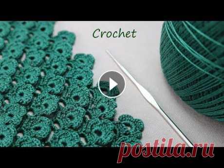 Всего 2 ряда!!! ПОТРЯСАЮЩИЙ УЗОР КРЮЧКОМ простое вязание SUPER EASY Beautiful Flower Pattern Crochet @Уроки ВЯЗАНИЯ Литке Татьяны @CROCHET step by step Please financial support! PayPal: litke108@gmail.com Privatbank card: 5363 5420 1481 8653 Вязанные ...