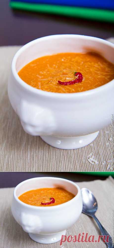Суп из запеченных перцев | Кулинарные заметки Алексея Онегина