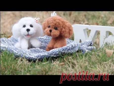 DIY Cute Poodle Plushie