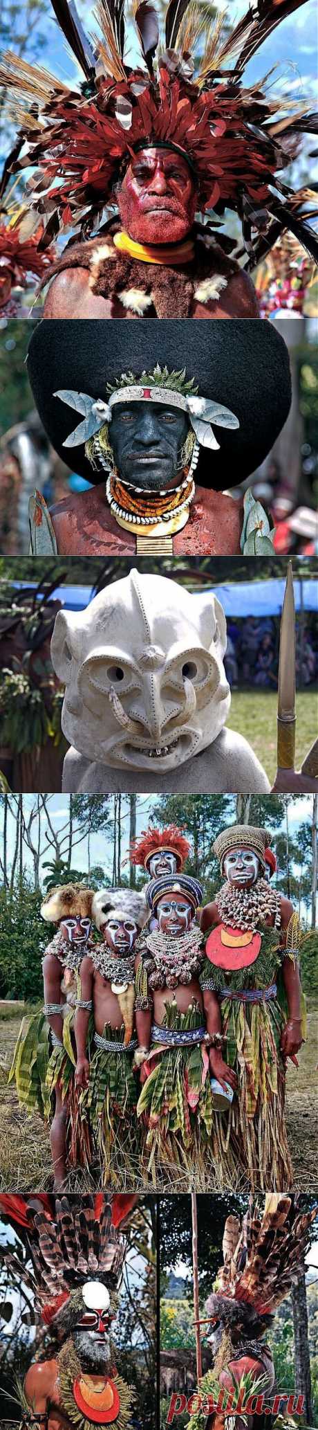 Фестиваль &quot;Синг-Синг&quot; в Папуа Новой Гвинее - Дикий Дикий Мир