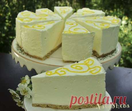 Шифоновый лимонный торт-суфле