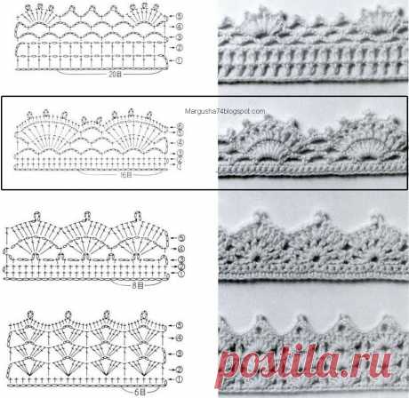 Большая подборка каймы — Сделай сам, идеи для творчества - DIY Ideas