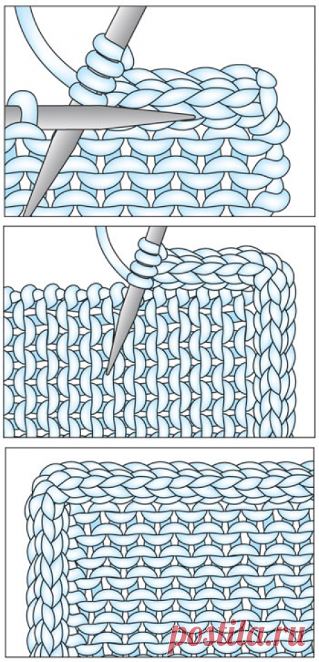 Attached I Cord - How to Knit - Knitting Techniques