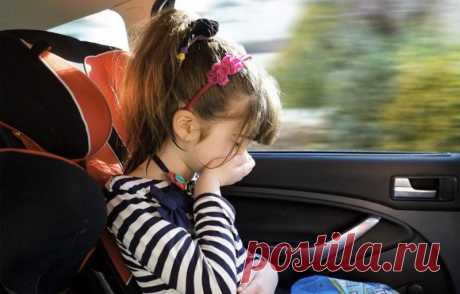 ​Ребёнка укачивает в машине: что делать — Полезные советы
